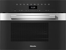 Встраиваемая пароварка с СВЧ Miele DGM7440 EDST/CLST (Распродажа)