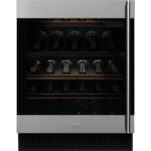 Встраиваемый винный холодильник Smeg CVI338LX3 Встраиваемый винный холодильник Smeg CVI338LX3
